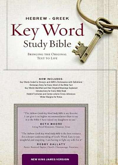 Hebrew-Greek Key Word Study Bible-NKJV, Hardcover