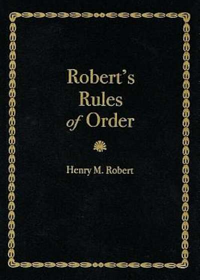 Robert's Rules of Order, Paperback