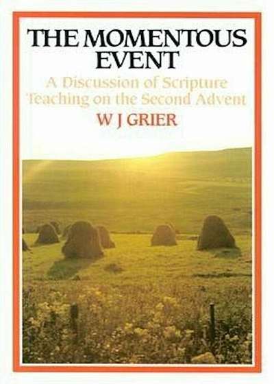 Coperta cărții Momentous Event:, Paperback