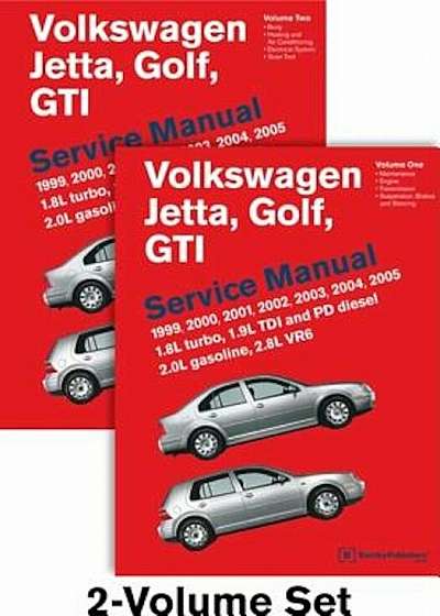 Volkswagen Jetta, Golf, GTI (A4) Service Manual: 1999, 2000, 2001, 2002, 2003, 2004, 2005: 1.8l Turbo, 1.9l Tdi Diesel, Pd Diesel, 2.0l Gasoline, 2.8l, Hardcover