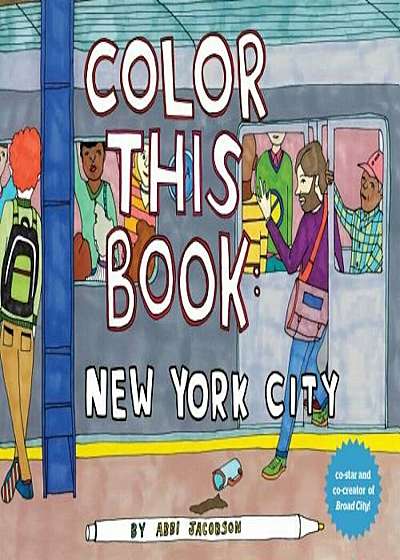 Color This Book: New York City, Paperback