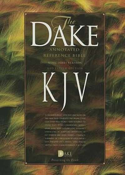 Dake Annotated Reference Bible-KJV, Hardcover