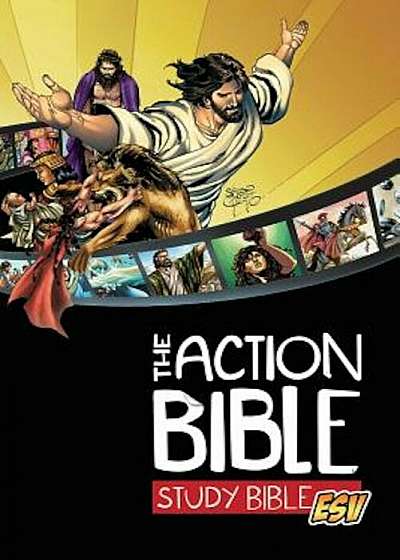 Action Bible Study Bible-ESV, Hardcover