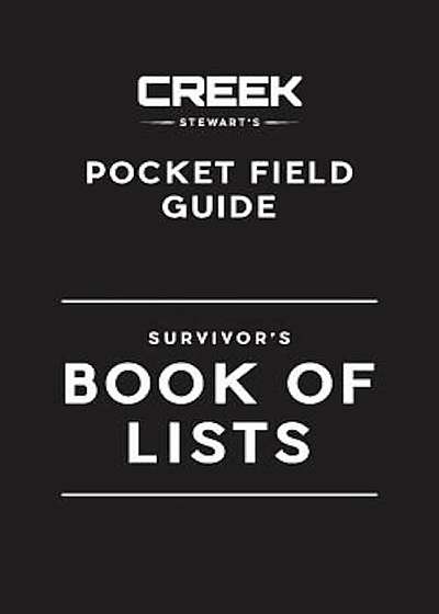 Pocket Field Guide: Survival Book of Lists, Paperback