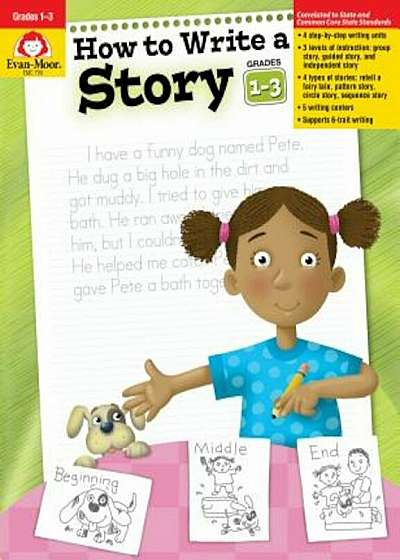 How to Write a Story, Grades 1-3, Paperback