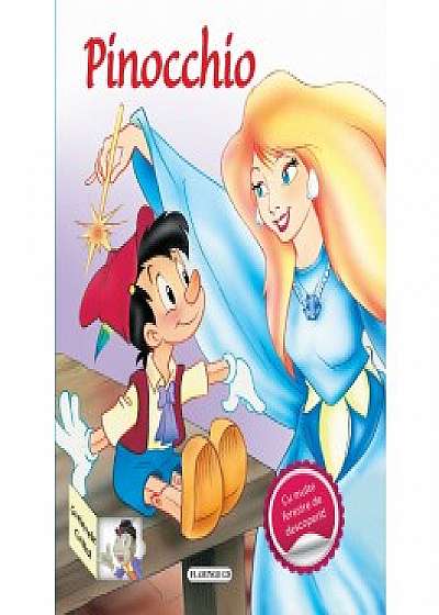 Coperta cărții Pinocchio (cu ferestre)