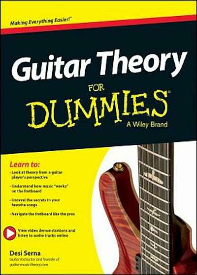 Guitar Theory for Dummies: Book + Online Video & Audio Instruction, Paperback