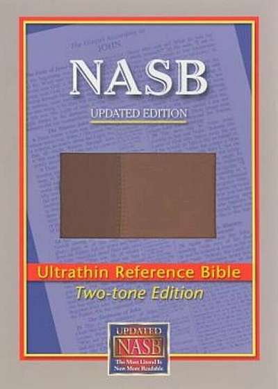 Ultrathin Reference Bible-NASB, Hardcover