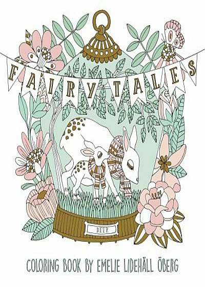 Fairy Tales Coloring Book: Published in Sweden as 'Sagolikt', Paperback