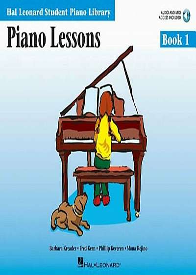 Piano Lessons Book 1: Hal Leonard Student Piano Library 'With Access Code', Paperback
