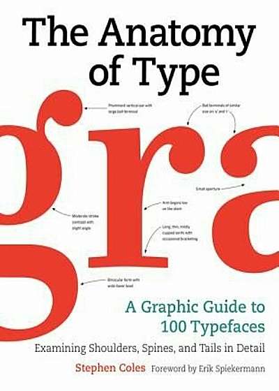 The Anatomy of Type: A Graphic Guide to 100 Typefaces, Hardcover