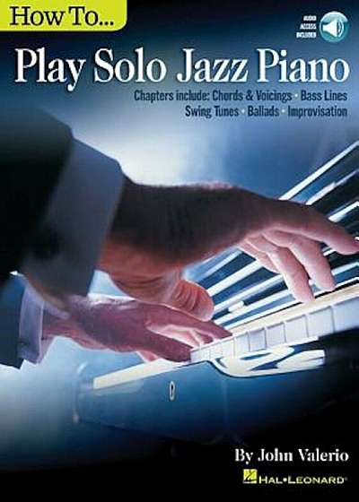 How to Play Solo Jazz Piano, Hardcover