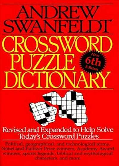 Crossword Puzzle Dictionary: Sixth Edition, Paperback