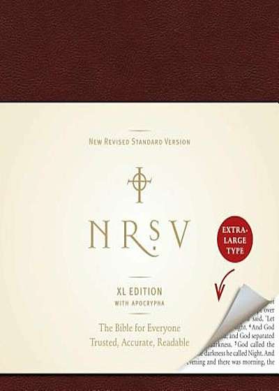 Xtra Large Print Bible-NRSV, Hardcover