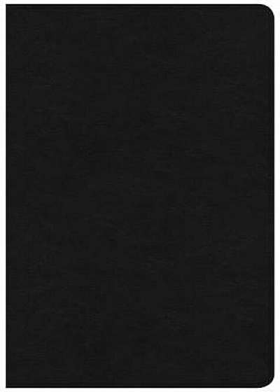 CSB Ultrathin Reference Bible, Black Premium Goatskin, Hardcover