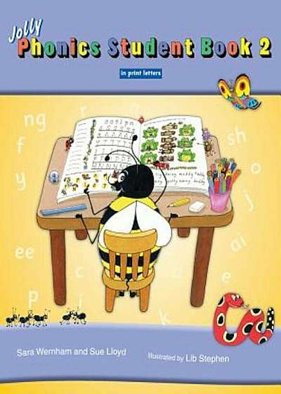Jolly Phonics Student Book 2 (Colour in Print Letters), Paperback