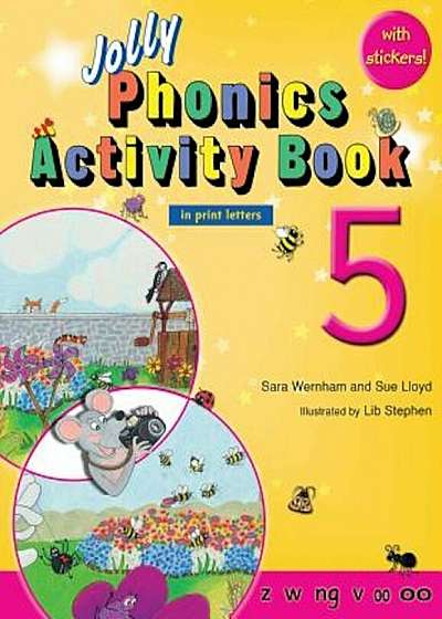Jolly Phonics Activity Book 5 (in Print Letters), Paperback
