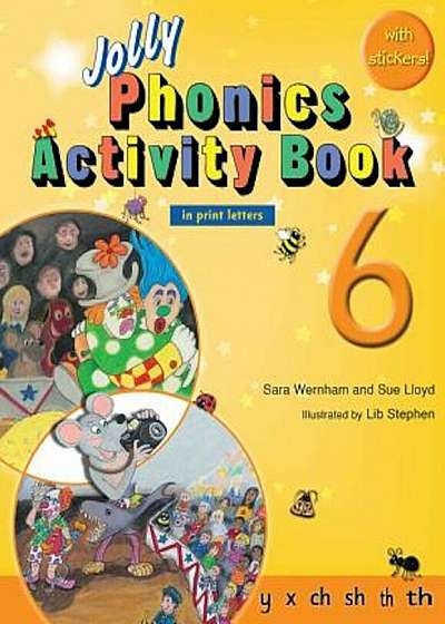 Jolly Phonics Activity Book 6 (in Print Letters), Paperback