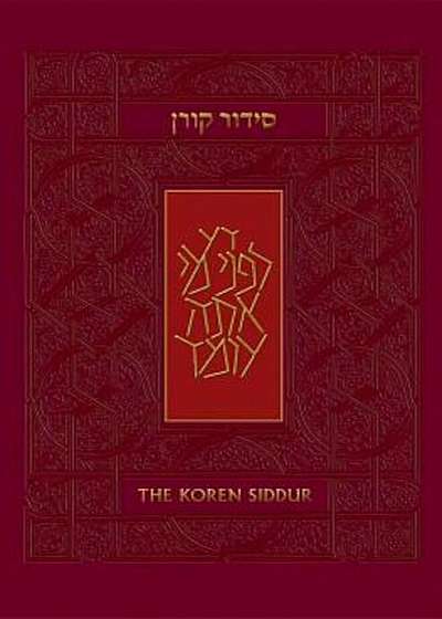 Koren Sacks Siddur, Sepharad: Hebrew/English Prayerbook, Hardcover