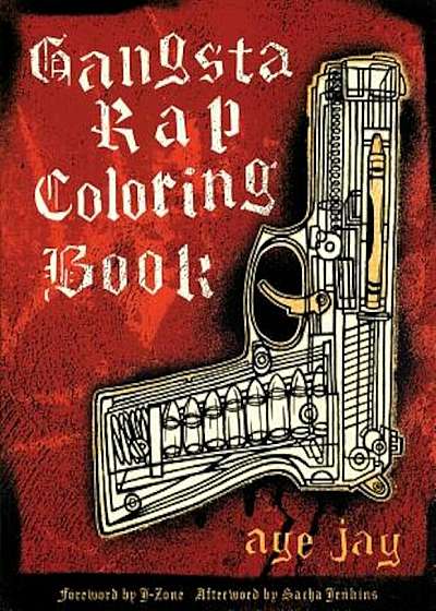 Gangsta Rap Coloring Book, Paperback