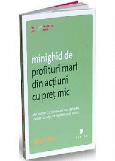 Coperta cărții Minighid de profituri mari din actiuni cu pret mic de Hilary Kramer