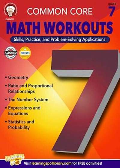 Common Core Math Workouts, Grade 7, Paperback