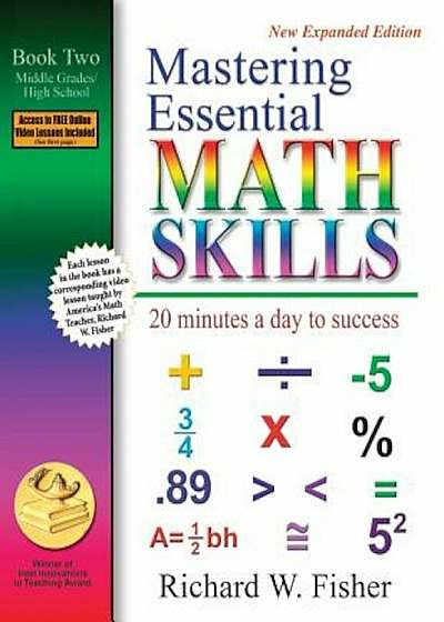 Mastering Essential Math Skills: 20 Minutes a Day to Success; Book Two, Middle Grades/High School, Paperback