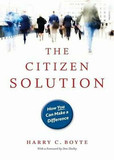 The Citizen Solution: How You Can Make a Difference, Paperback