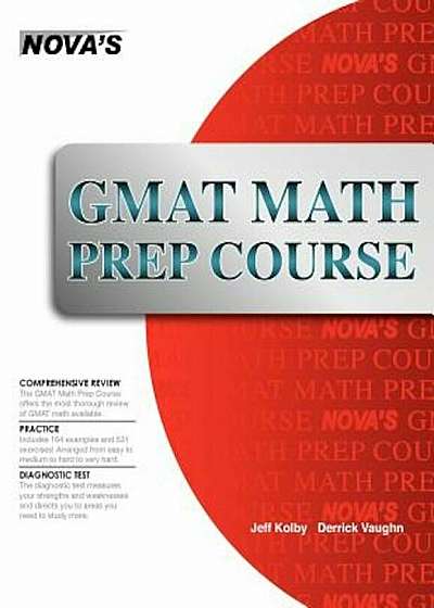 GMAT Math Prep Course, Paperback