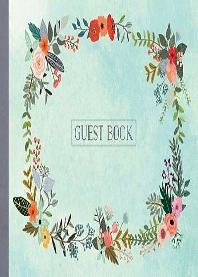 Guest Book: Illustrated Nature Edition, Hardcover