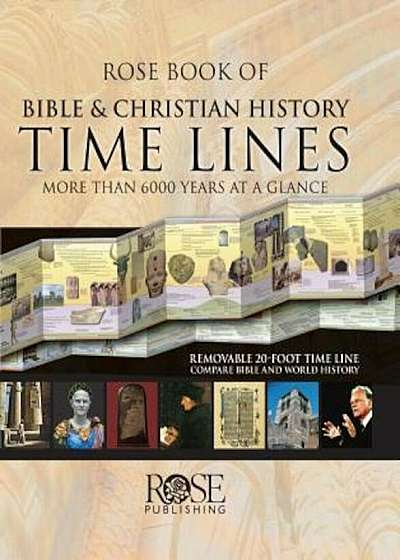 Rose Book of Bible & Christian History Time Lines: More Than 6000 Years at a Glance, Hardcover