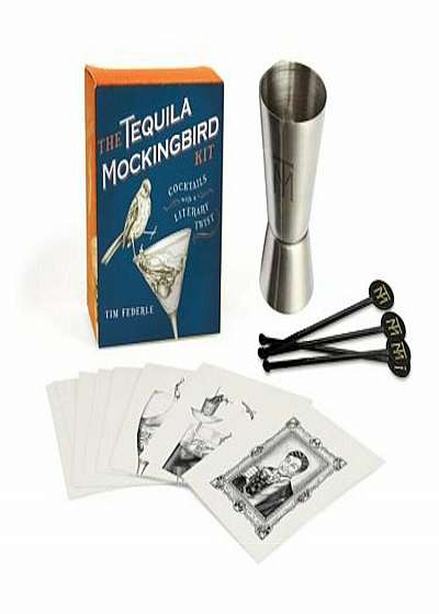 The Tequila Mockingbird Kit: Cocktails with a Literary Twist, Paperback