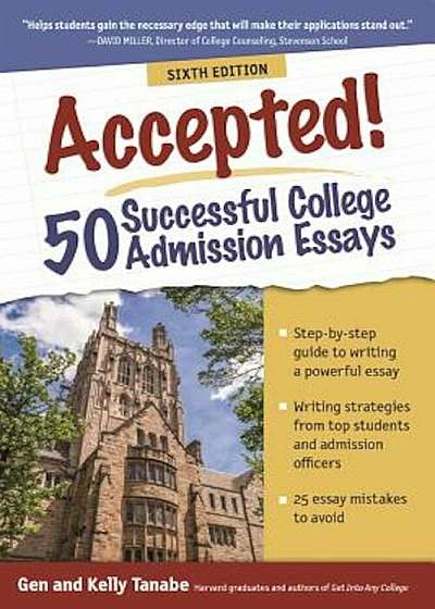 Accepted! 50 Successful College Admission Essays, Paperback