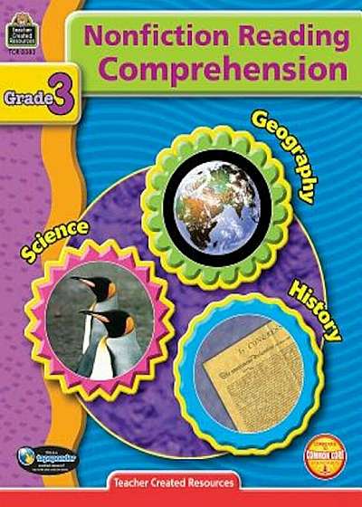 Nonfiction Reading Comprehension Grade 3, Paperback