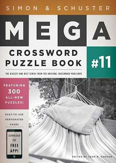 Simon & Schuster Mega Crossword Puzzle Book '11, Paperback