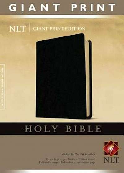 Giant Print Bible-NLT, Hardcover