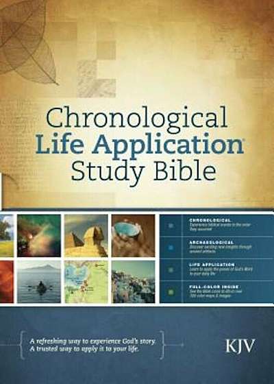 Chronological Life Application Study Bible-KJV, Hardcover