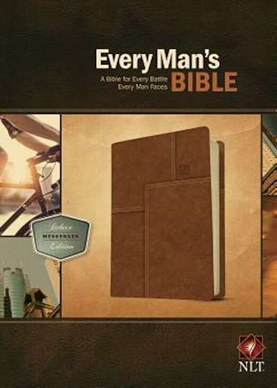 Every Man's Bible-NLT Deluxe Messenger, Hardcover