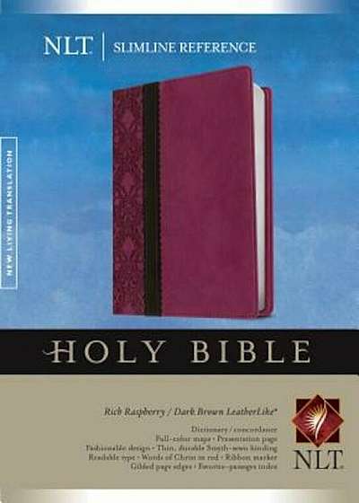 Slimline Reference Bible-NLT, Hardcover