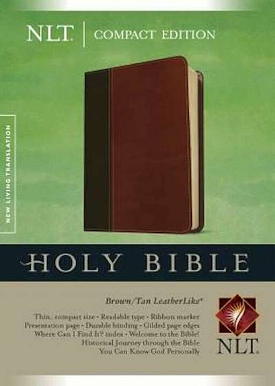 Compact Bible-NLT, Hardcover