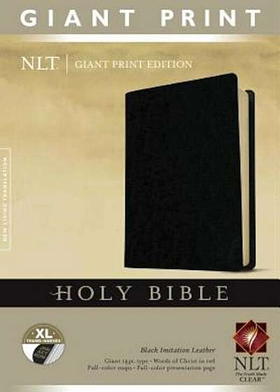 Giant Print Bible-NLT, Hardcover