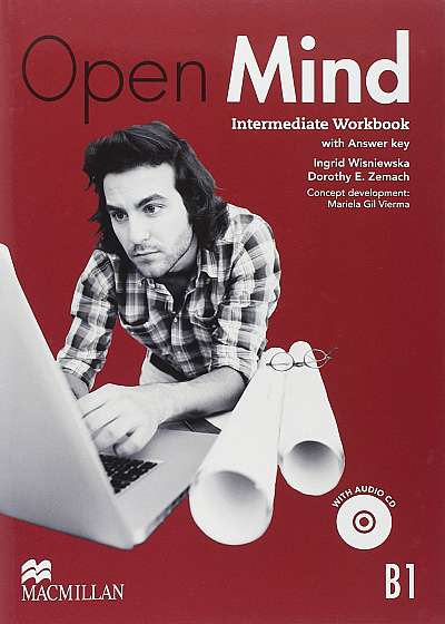 Open Mind British Edition Intermediate Level Workbook with Key & CD Pack