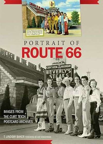 Portrait of Route 66: Images from the Curt Teich Postcard Archives, Hardcover