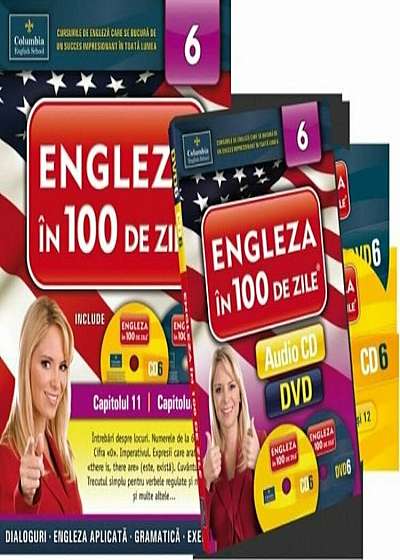 Coperta cărții Engleza in 100 de zile. Vol 6 (capitolul 11 si 12)