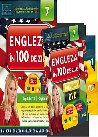 Coperta cărții Engleza in 100 de zile. Vol. 7 (capitolul 13 si 14)