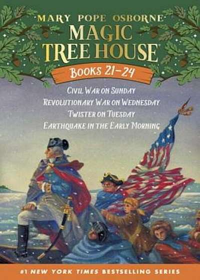 Magic Tree House Volumes 21-24 Boxed Set: American History Quartet, Paperback
