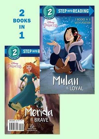 Mulan Is Loyal/Merida Is Brave (Disney Princess), Paperback