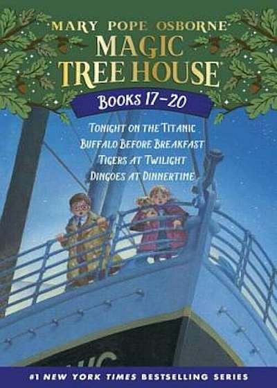 Magic Tree House Volumes 17-20: The Mystery of the Enchanted Dog, Paperback