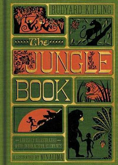 The Jungle Book (Illustrated with Interactive Elements), Hardcover