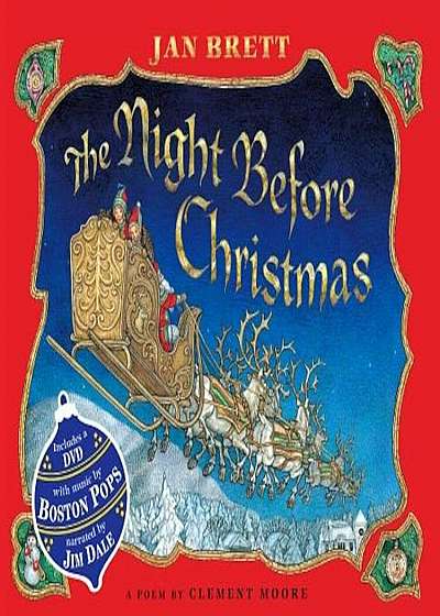 The Night Before Christmas 'With DVD', Hardcover
